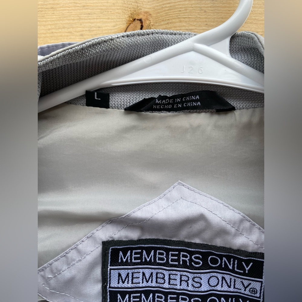 Vintage 1980’s Members only Bomber Jacket